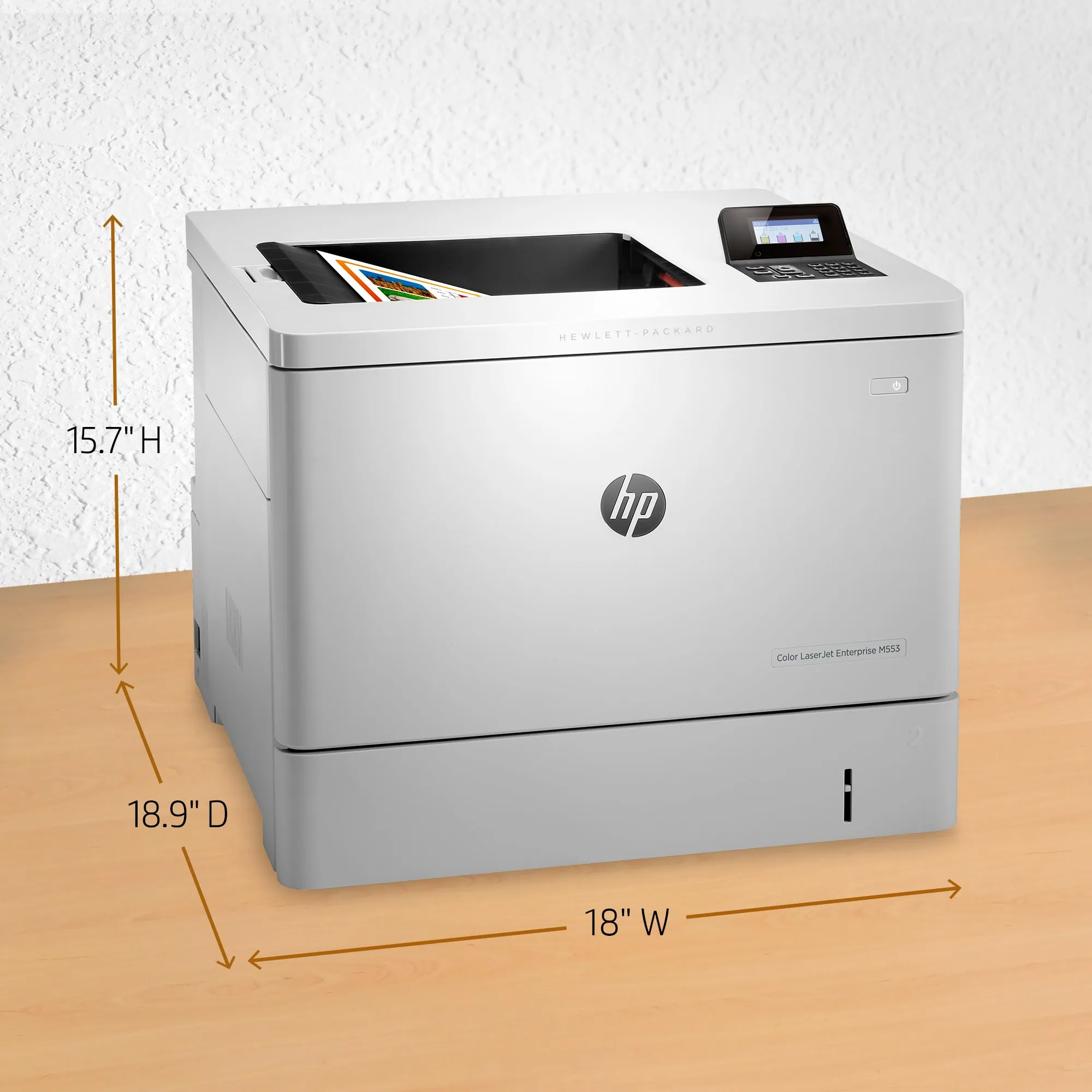 HP Color LaserJet Enterprise M553n LAN, A4 -v&auml;rilasertulostin