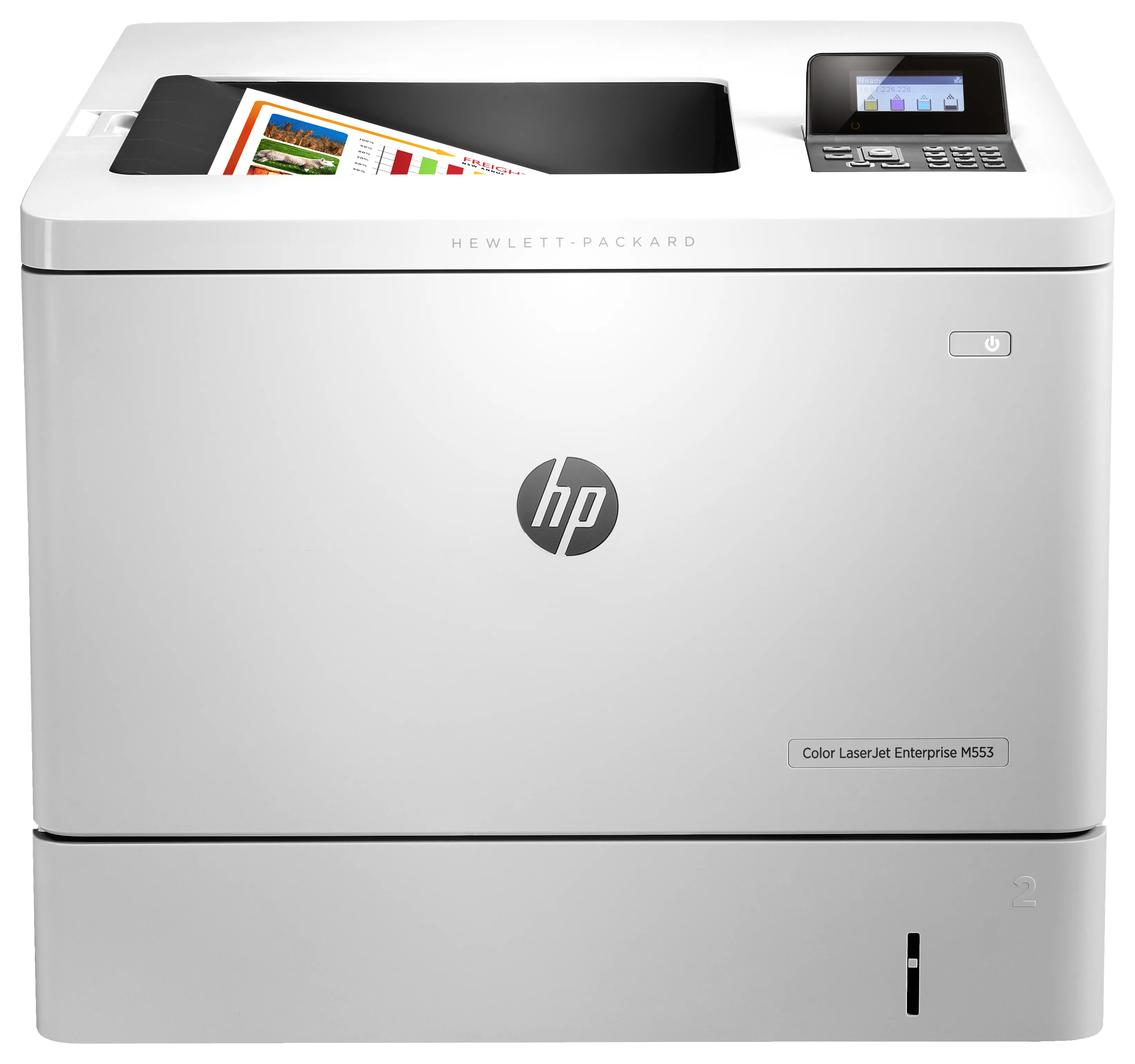 HP Color LaserJet Enterprise M553n LAN, A4 -v&auml;rilasertulostin