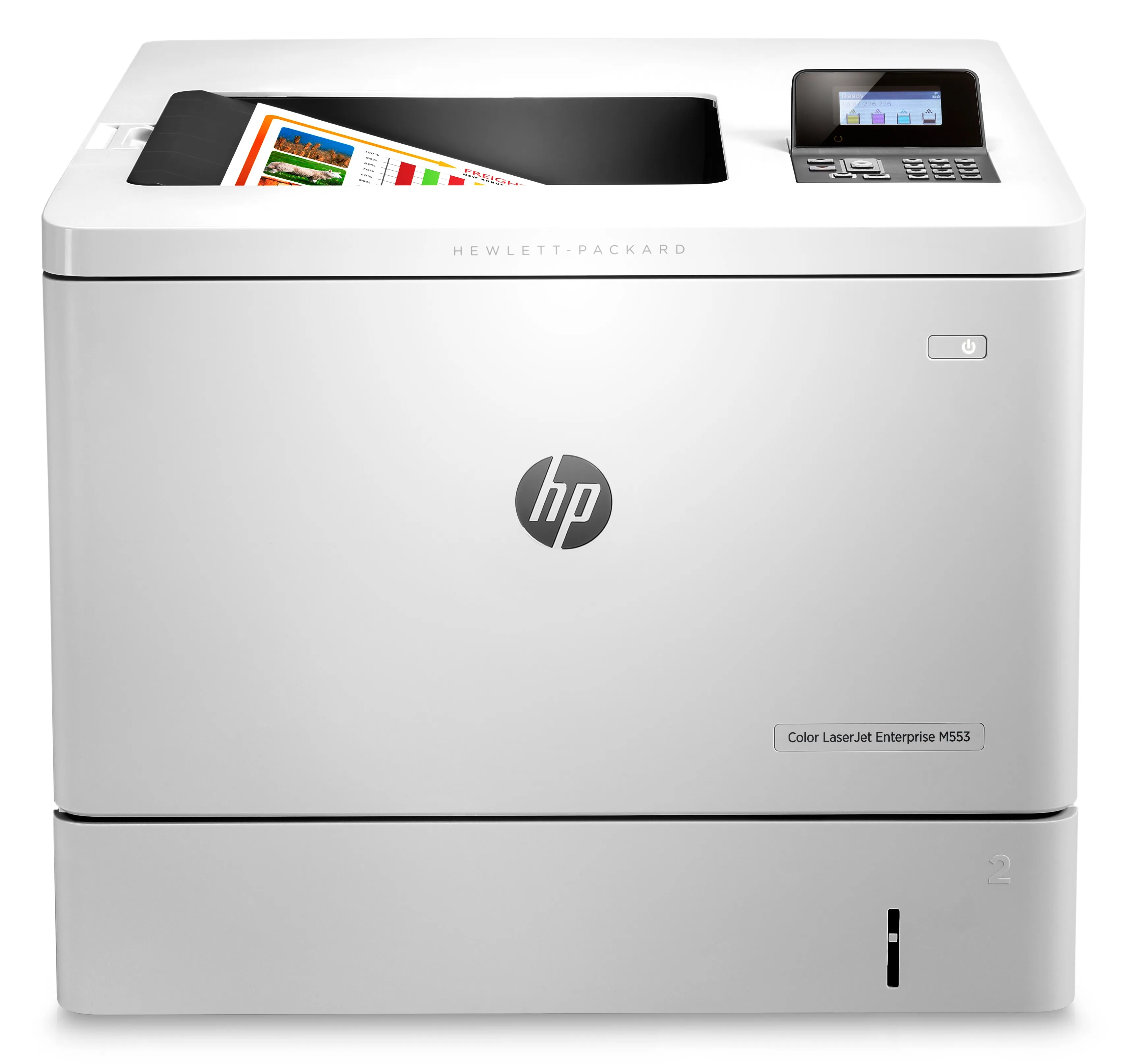 HP Color LaserJet Enterprise M553n LAN, A4 -v&auml;rilasertulostin
