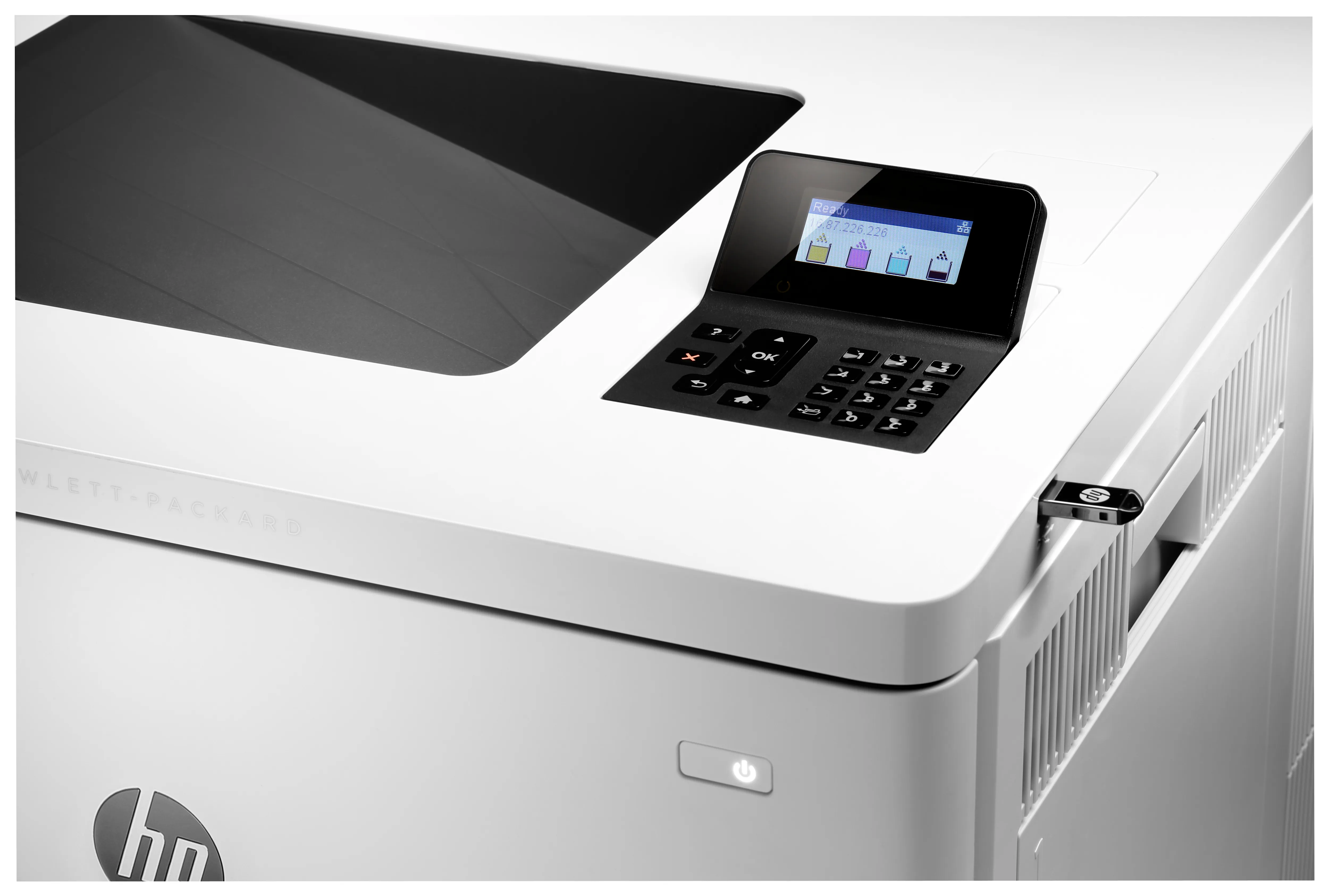 HP Color LaserJet Enterprise M553n LAN, A4 -v&auml;rilasertulostin