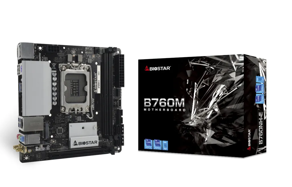 Biostar B760NH-E Mini-ITX - motherboard