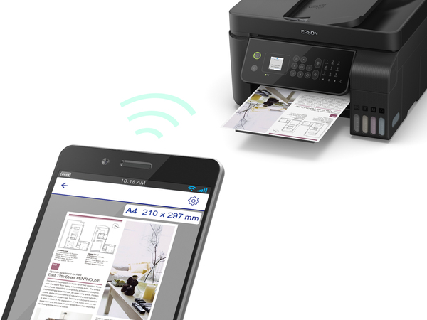 Epson EcoTank ET-4700 LAN/Wi-Fi, A4 - colour Inkjet printer