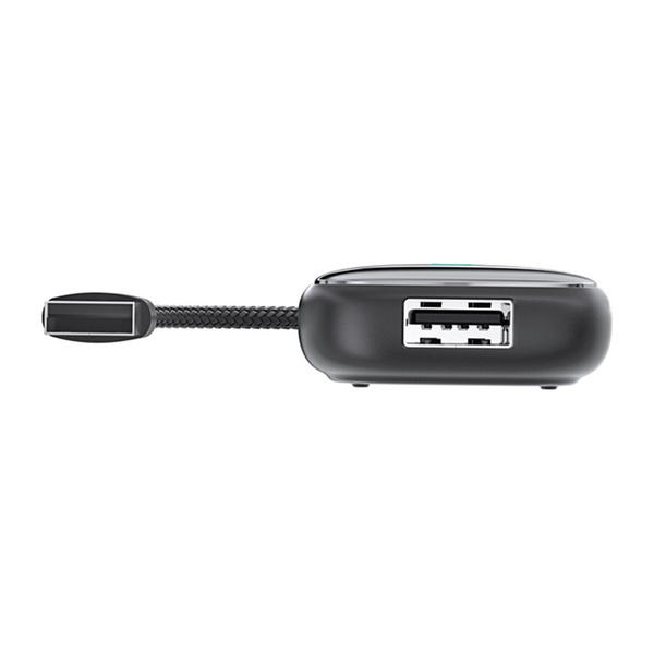 OTTOCAST Play2Video CA515-T Wireless CarPlay and Android Auto Adapter, Black
