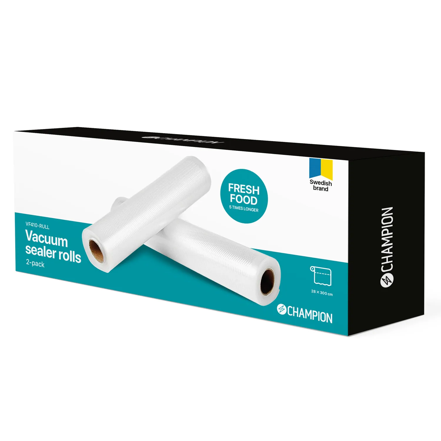 Champion 28*300cm 2-pack - rullplast