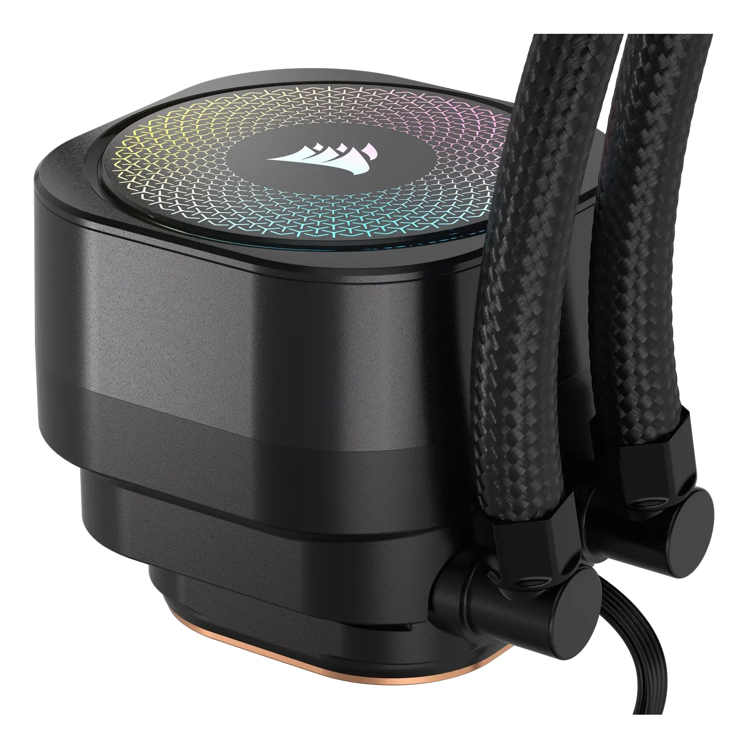 Corsair NAUTILUS 240 ARGB -nestej&auml;&auml;hdytysj&auml;rjestelm&auml;, musta