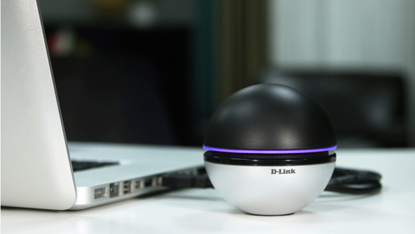 D-link DWA-192, Tr&aring;dl&ouml;s USB 3.0 n&auml;tverksadapter, 802.11ac, gr&aring;/sva