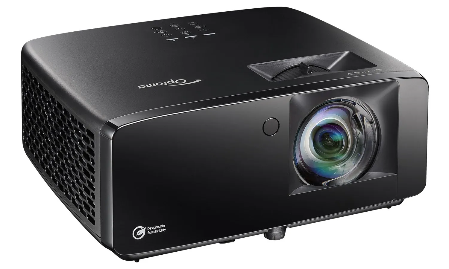 Optoma UHZ36STe Short-Throw DLP 4K UHD 4000 ANSI lm Laser Projector, Black