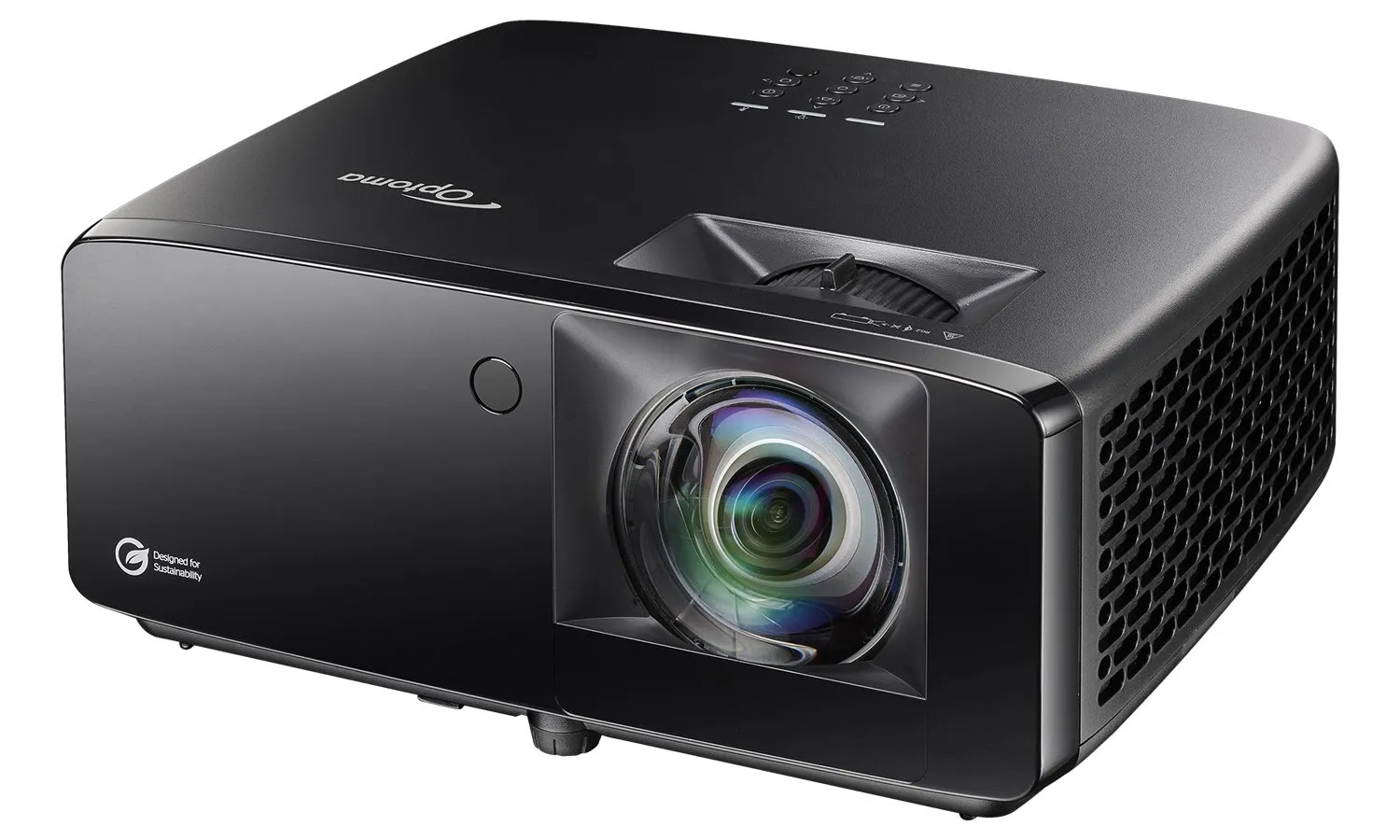 Optoma UHZ36STe Short-Throw DLP 4K UHD 4000 ANSI lm Laser Projector, Black