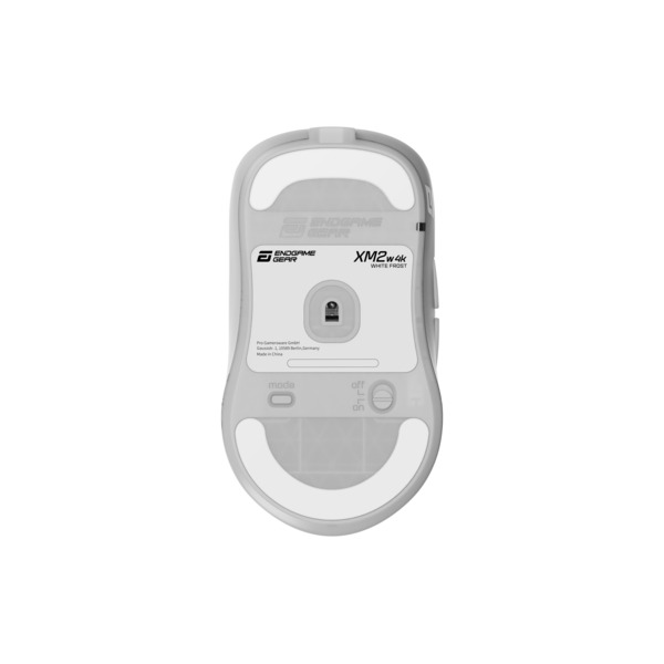 Endgame Gear XM2w 4K Wireless Gaming Mouse, White Frost