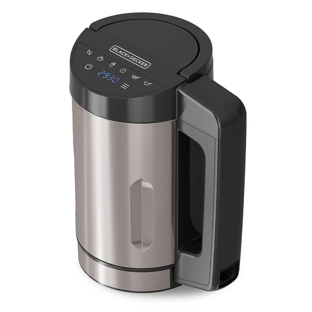 Black&Decker 900W -soppkokare, rostfritt stål, 1.6l