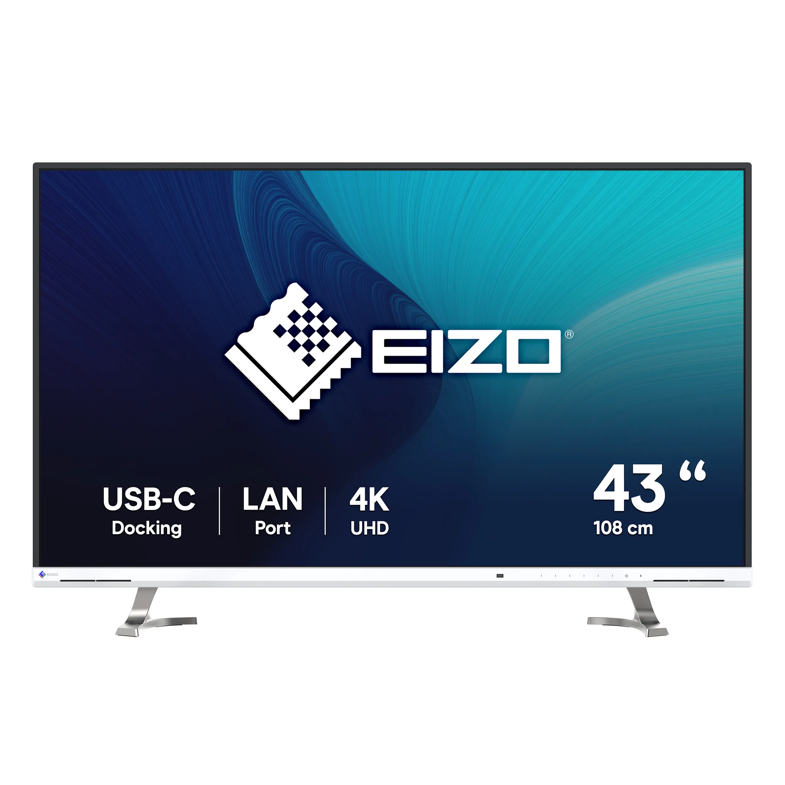 Eizo FlexScan EV4340X-WT. 43" 4K, 5ms, USB-C, IPS - monitor