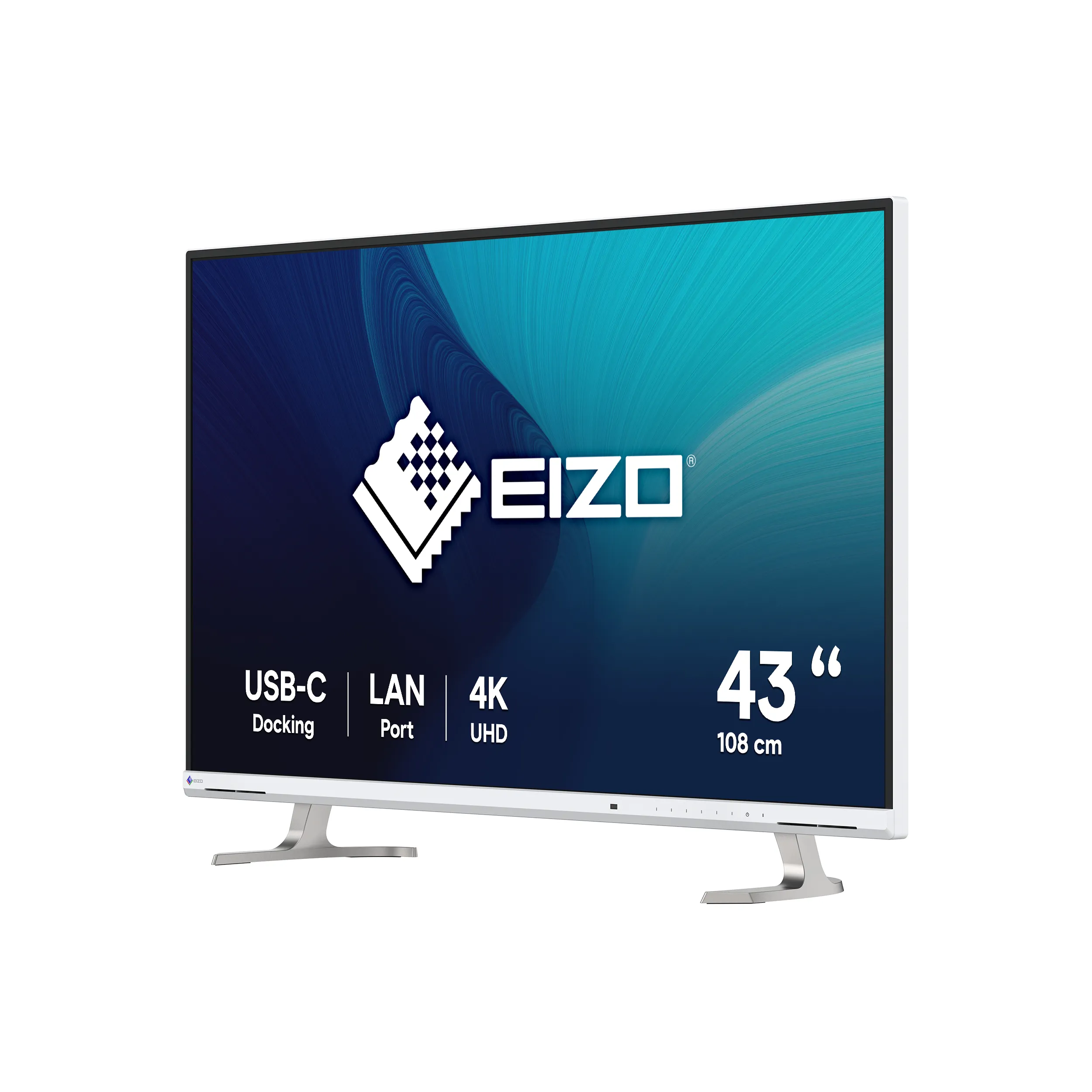 Eizo FlexScan EV4340X-WT. 43" 4K, 5ms, USB-C, IPS - monitor