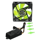GELID WING 8 Gamer Fan UV Blue - 80mm