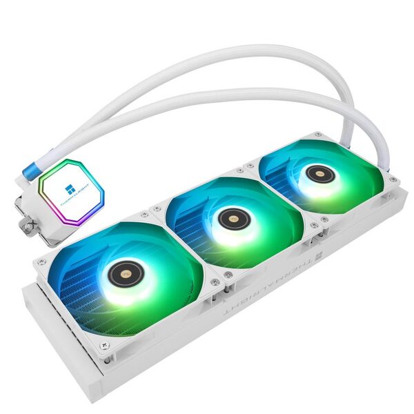 Thermalright Frozen Prism 360 ARGB AIO -nestej&auml;&auml;hdytysj&auml;rjestelm&auml;, valkoinen