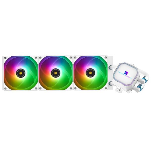 Thermalright Frozen Prism 360 ARGB AIO -nestej&auml;&auml;hdytysj&auml;rjestelm&auml;, valkoinen