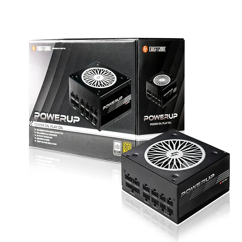 Chieftec GPX Power Up 650W - Power supply, 80 Plus Gold