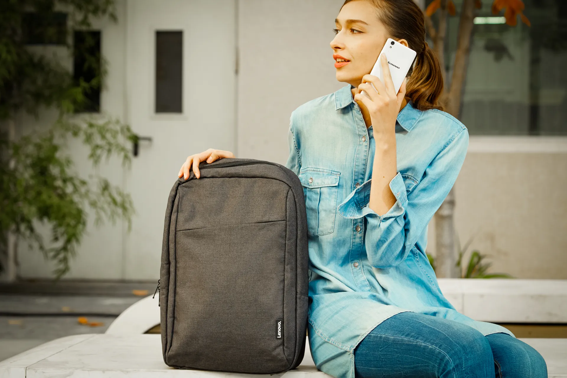 Lenovo Casual B210 - notebook backpack, black, 15.6"