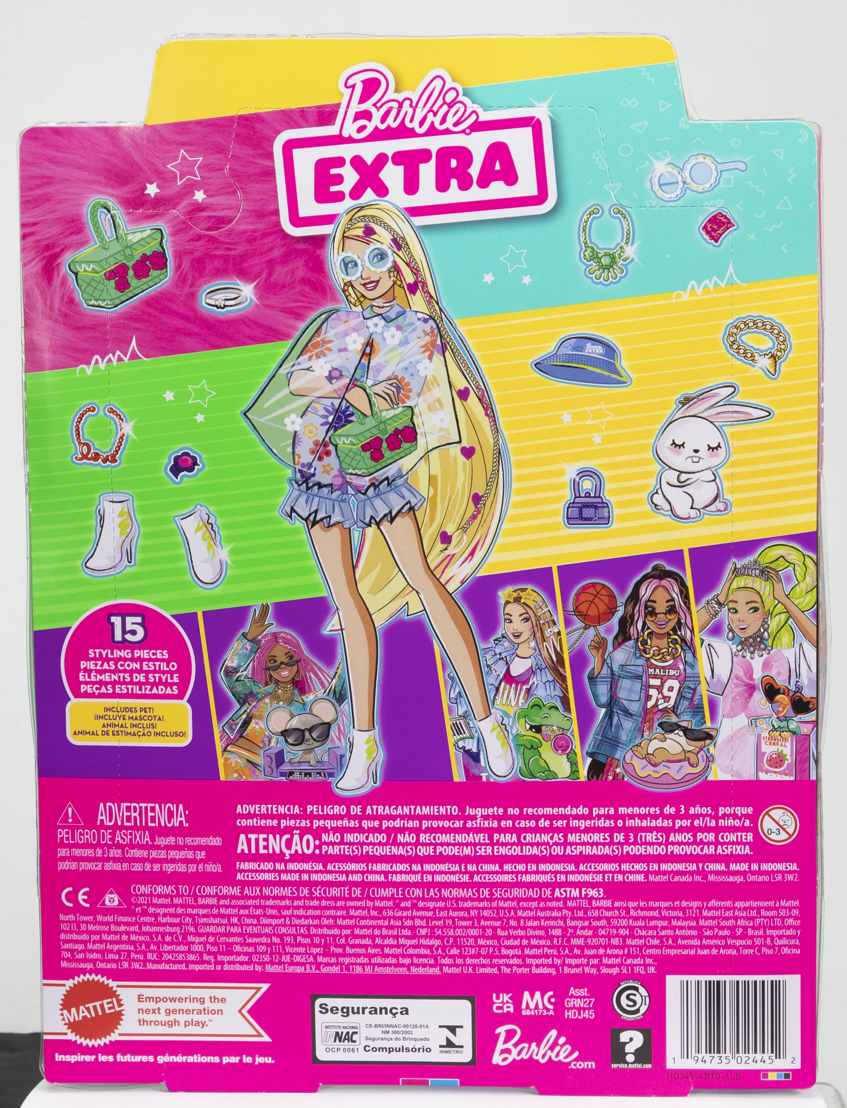 Barbie Extra Doll (Flower Power) - HDJ45