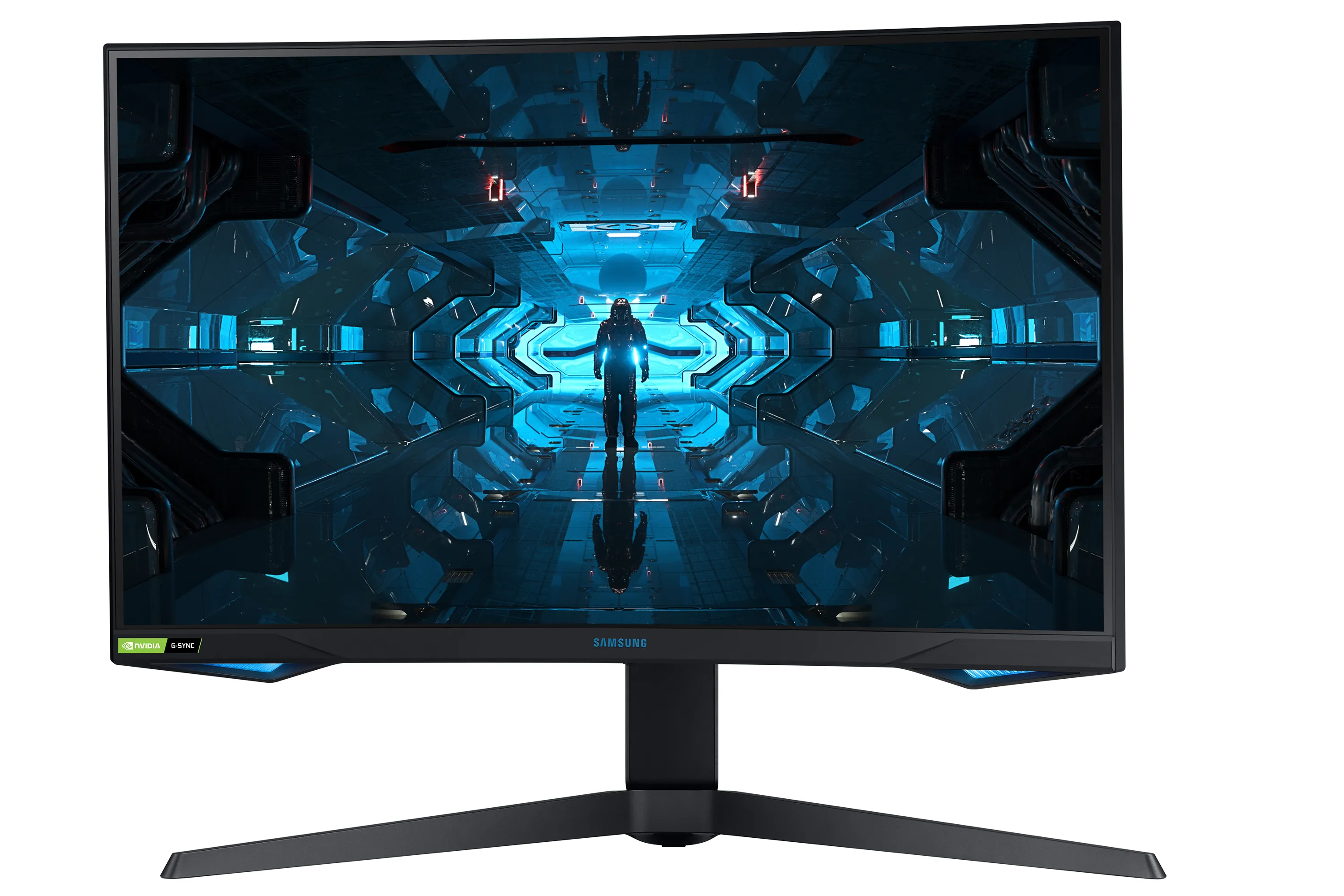 Samsung 27&quot; Odyssey G7, QHD, VA -kaareva pelin&auml;ytt&ouml;