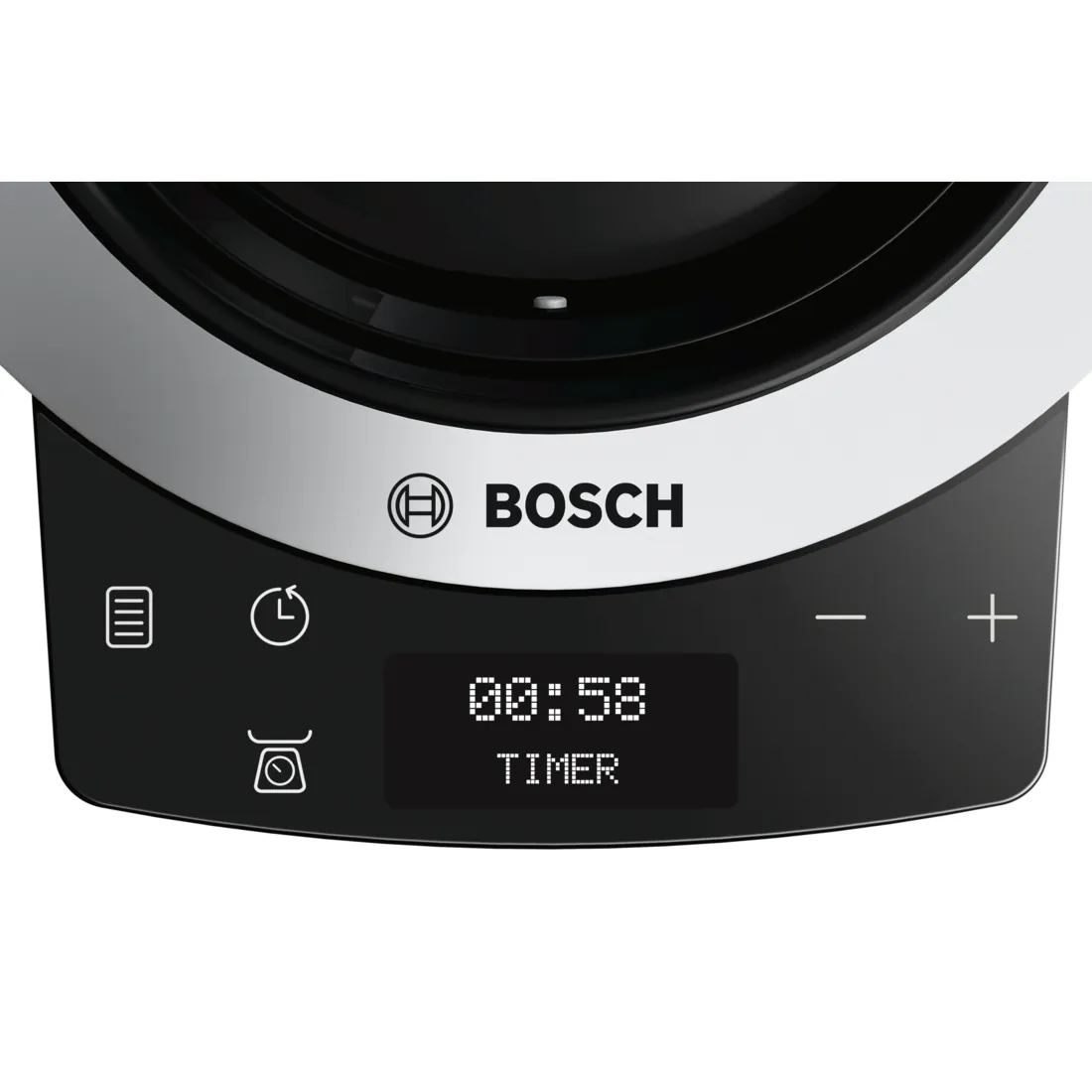 Bosch OptiMUM MUM9AX5S00 K&oslash;kkenmaskine 5.5liter S&oslash;lv/sort