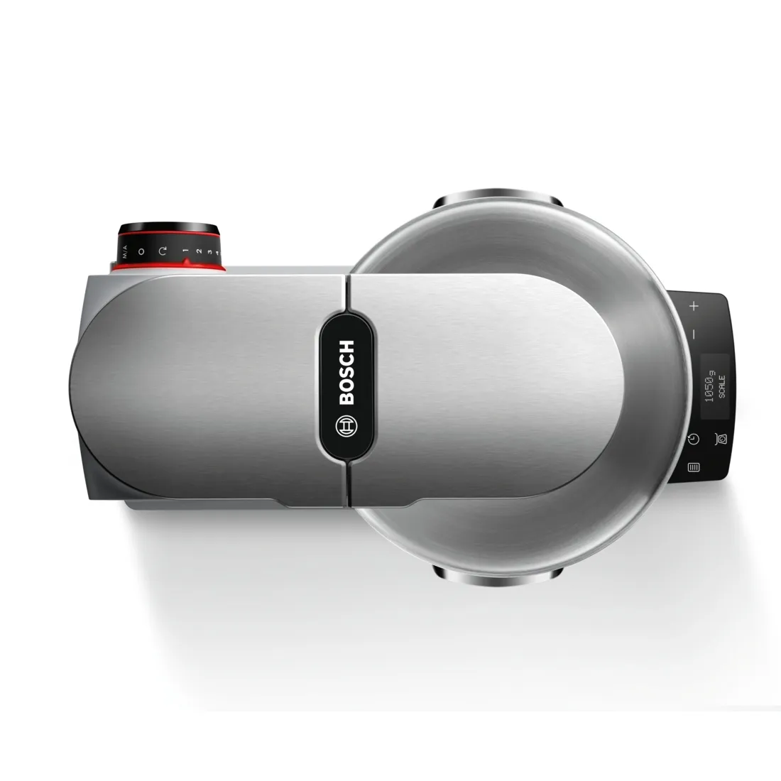 Bosch OptiMUM MUM9AX5S00 K&oslash;kkenmaskine 5.5liter S&oslash;lv/sort