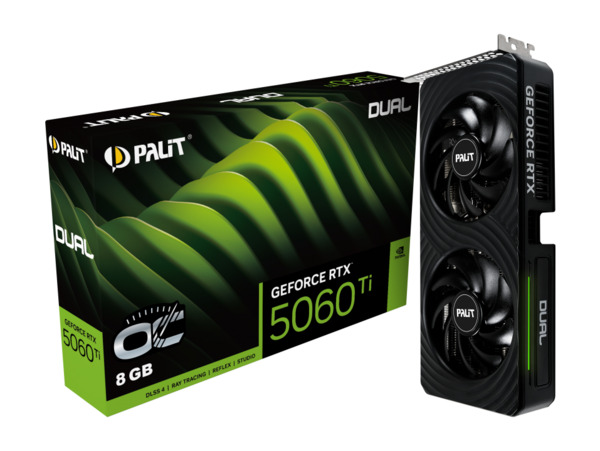 Palit GeForce RTX 5060 Ti Dual OC 8 GB grafikkort