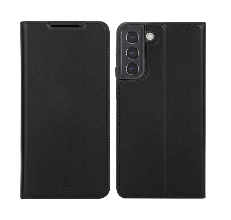 Dbramante1928 Oslo, Galaxy S22 Plus - Folio Case, Black