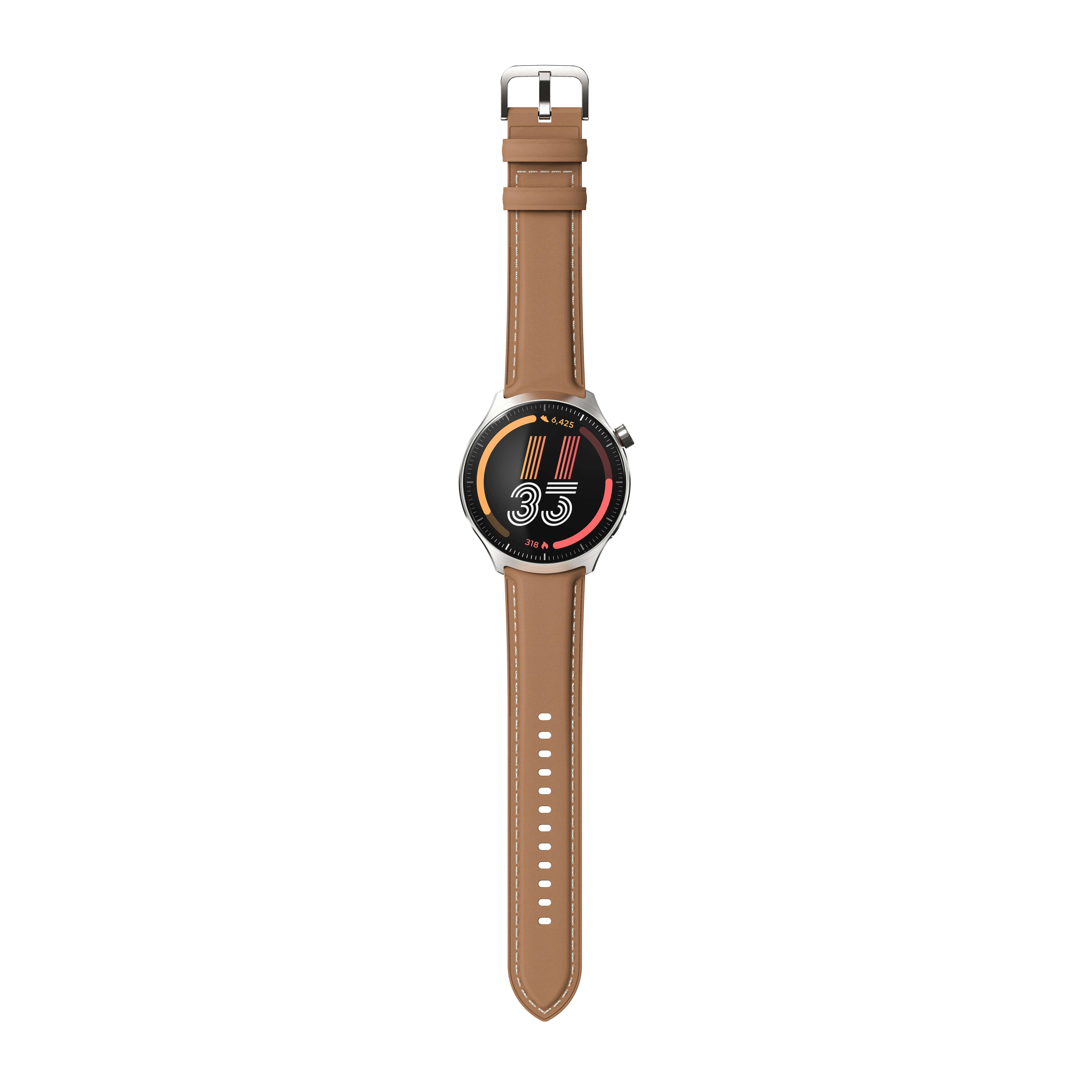 Motorola Watch Ultra Mountain View 4G, 46mm Smartwatch, Brown/Green