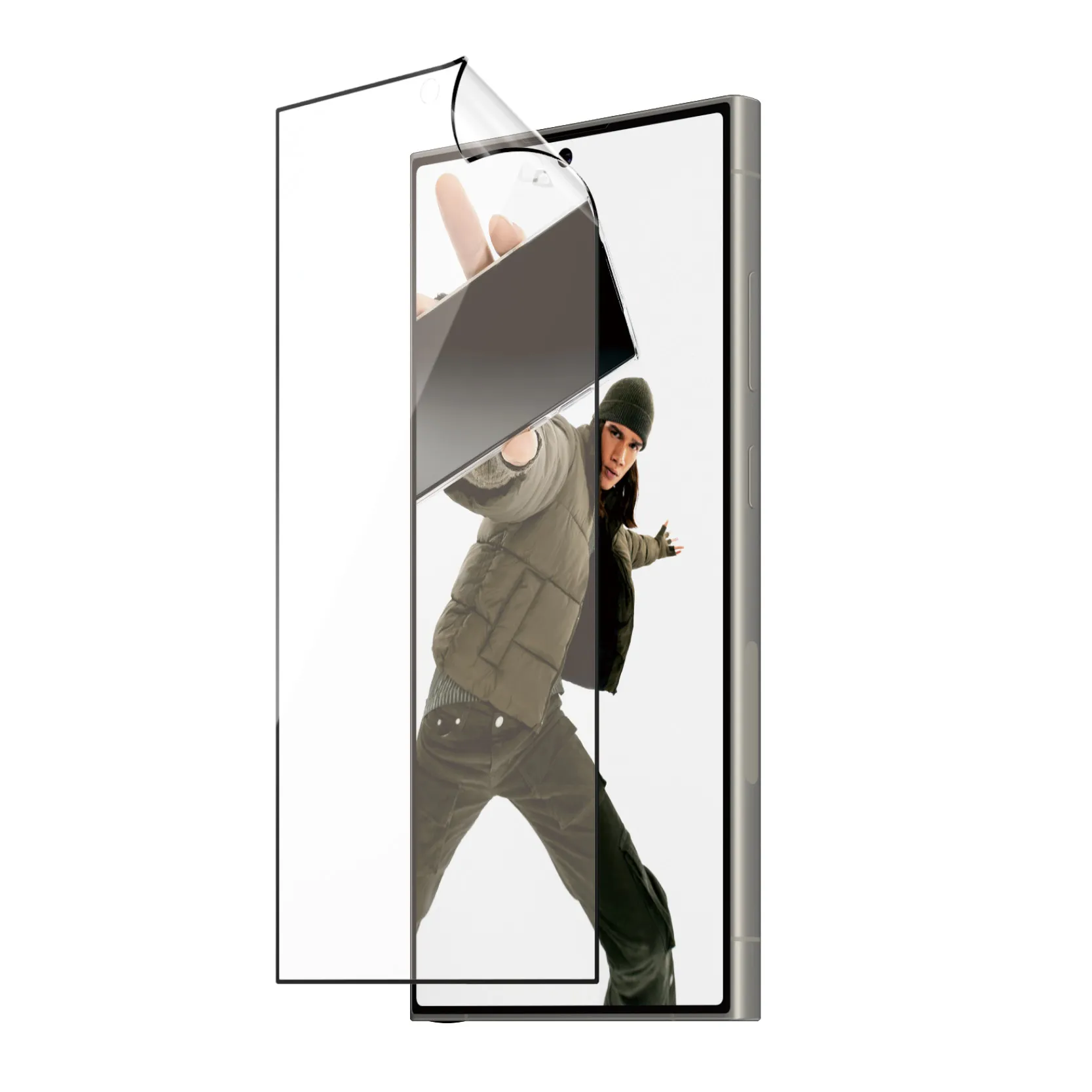 PanzerGlass Matrix Ultra-Wide Fit Galaxy S24 Ultra - Protective Film