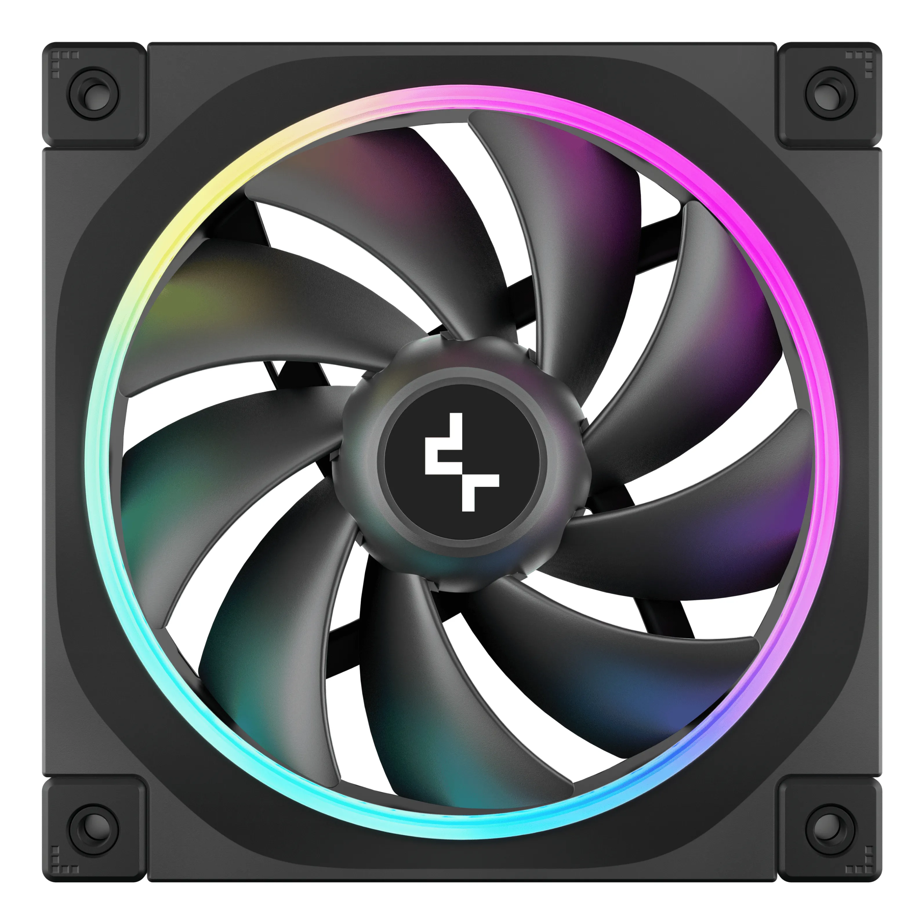 Deepcool FL12 3in1 120mm - case fan, Black, 3pcs