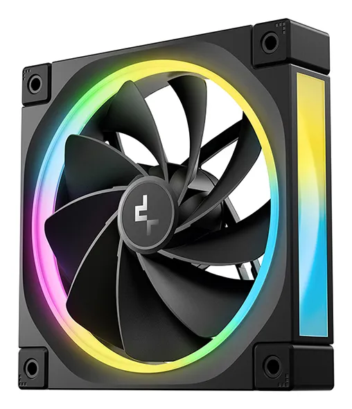 Deepcool FL12R 3in1 -kotelotuuletin, Musta, 3 kpl