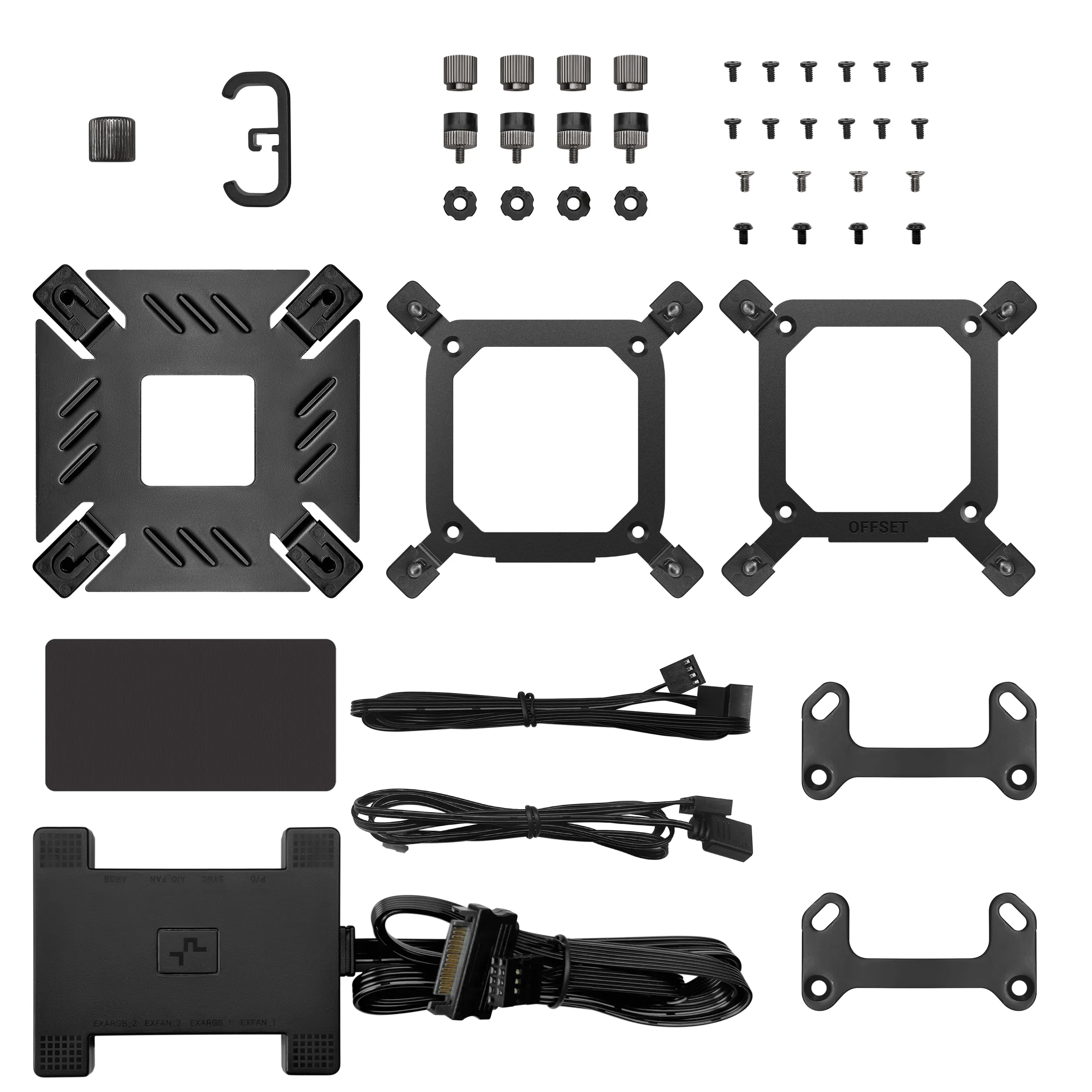 DeepCool SPARTACUS 360 Processor Liquid Cooler - 360 mm - Black