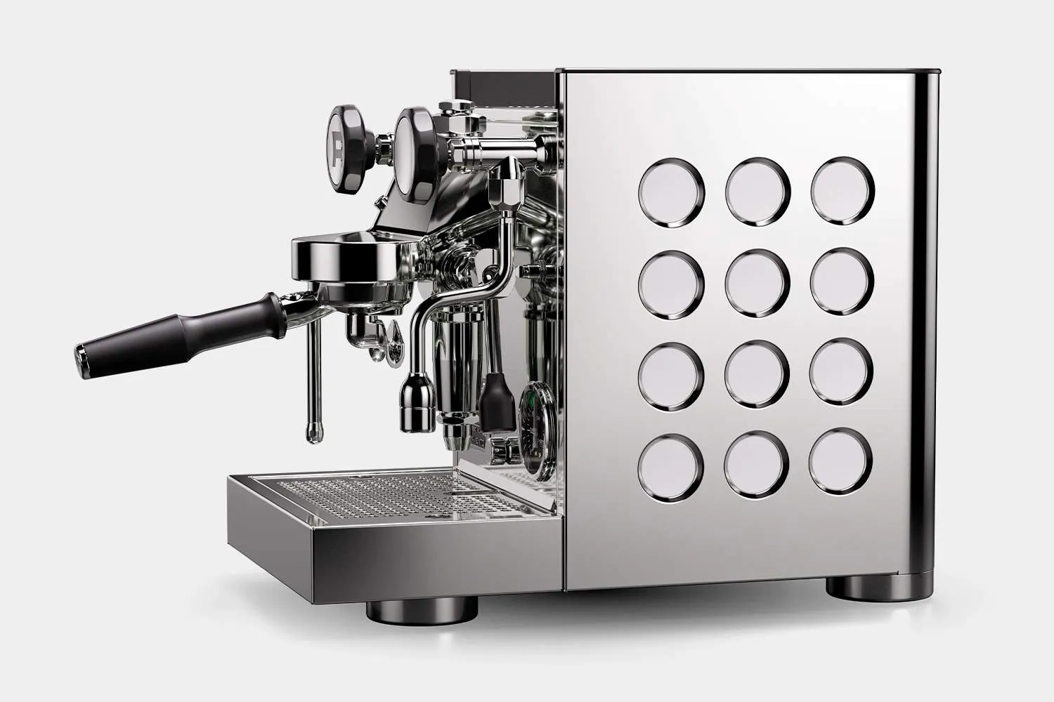 Rocket Espresso Appartamento TCA espressomaskin, 1,8 l, rostfritt st&aring;l / vit