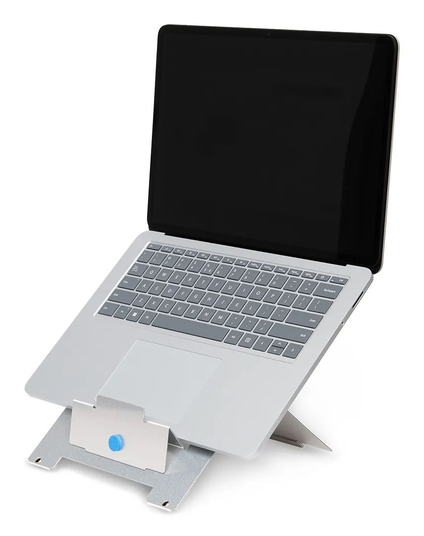 R-Go Riser Flexible Laptop Stand, adjustable, silver