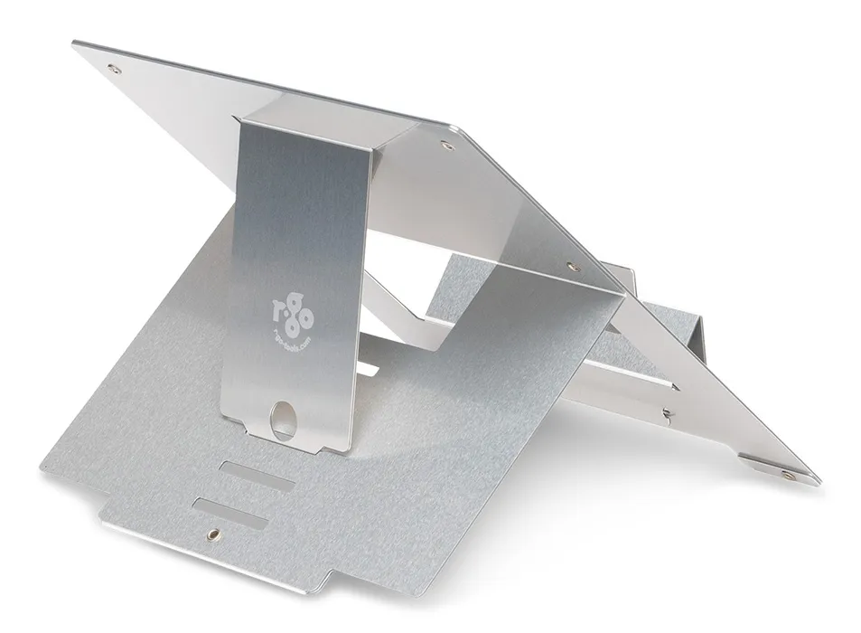R-Go Riser Flexible Laptop Stand, adjustable, silver