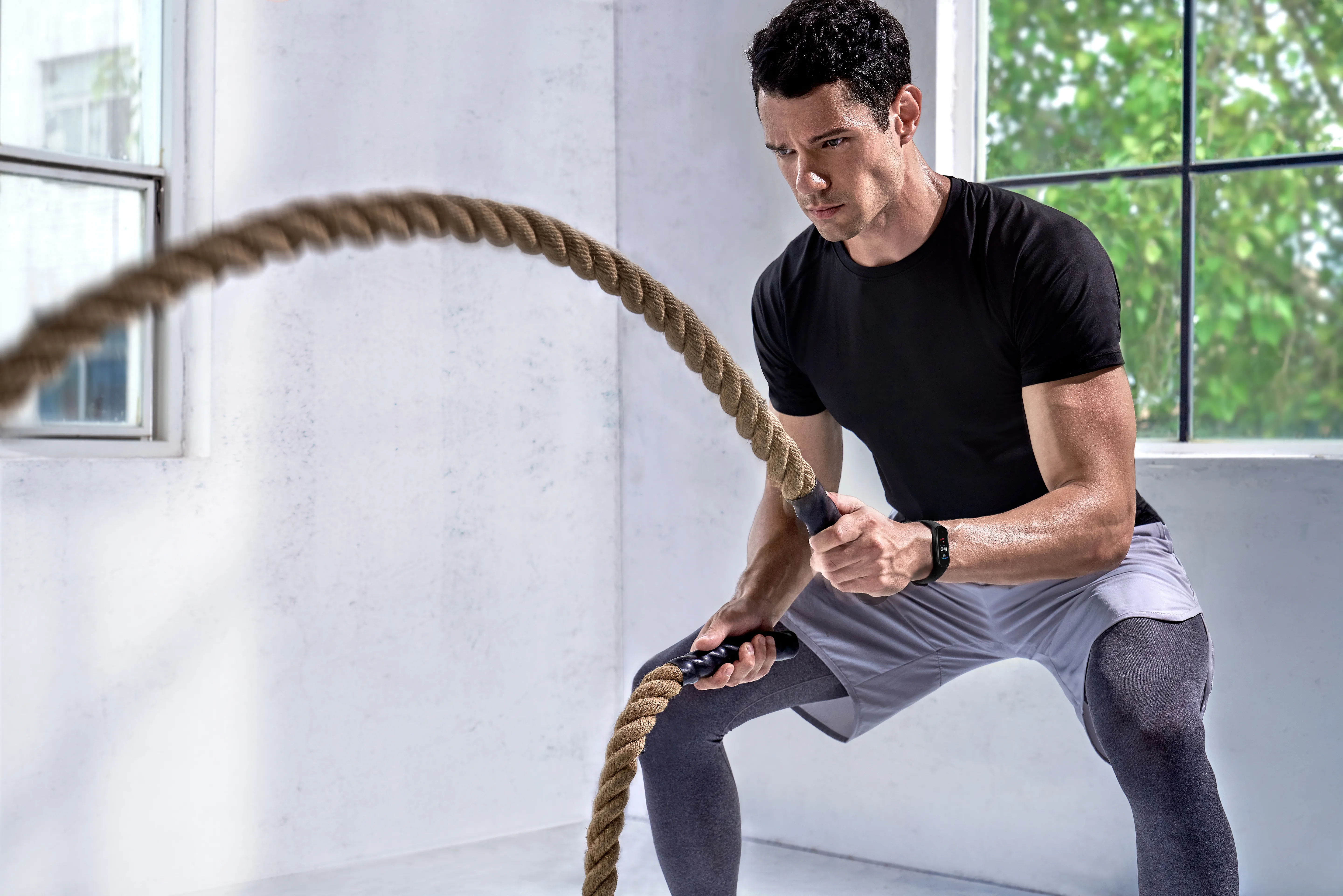 Amazfit Band 5 AMOLED -aktiivisuusranneke, Olive