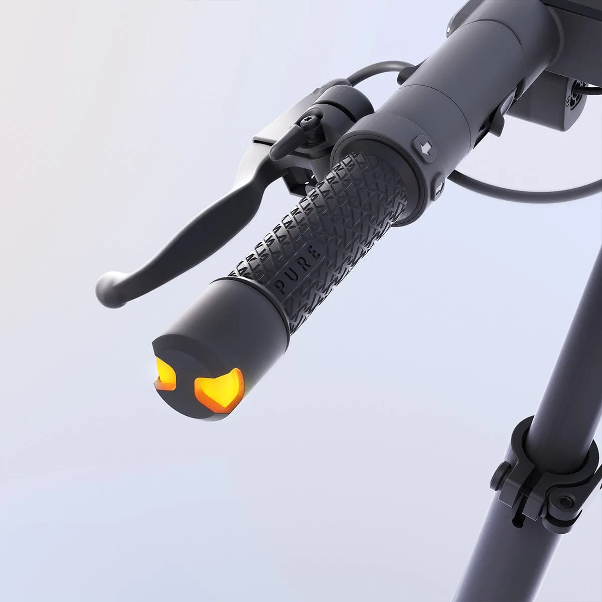 Pure Advance Flex - el-scooter, Platinum SIlver