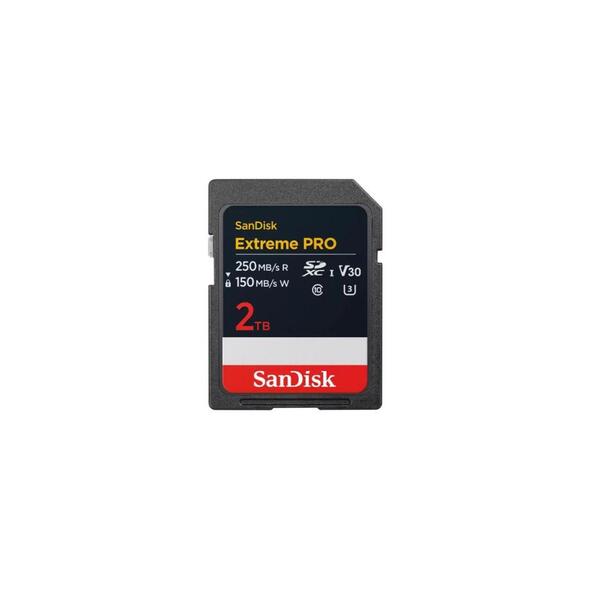 SanDisk Extreme PRO 2 Tt SDXC UHS-II U3 V90 -muistikortti