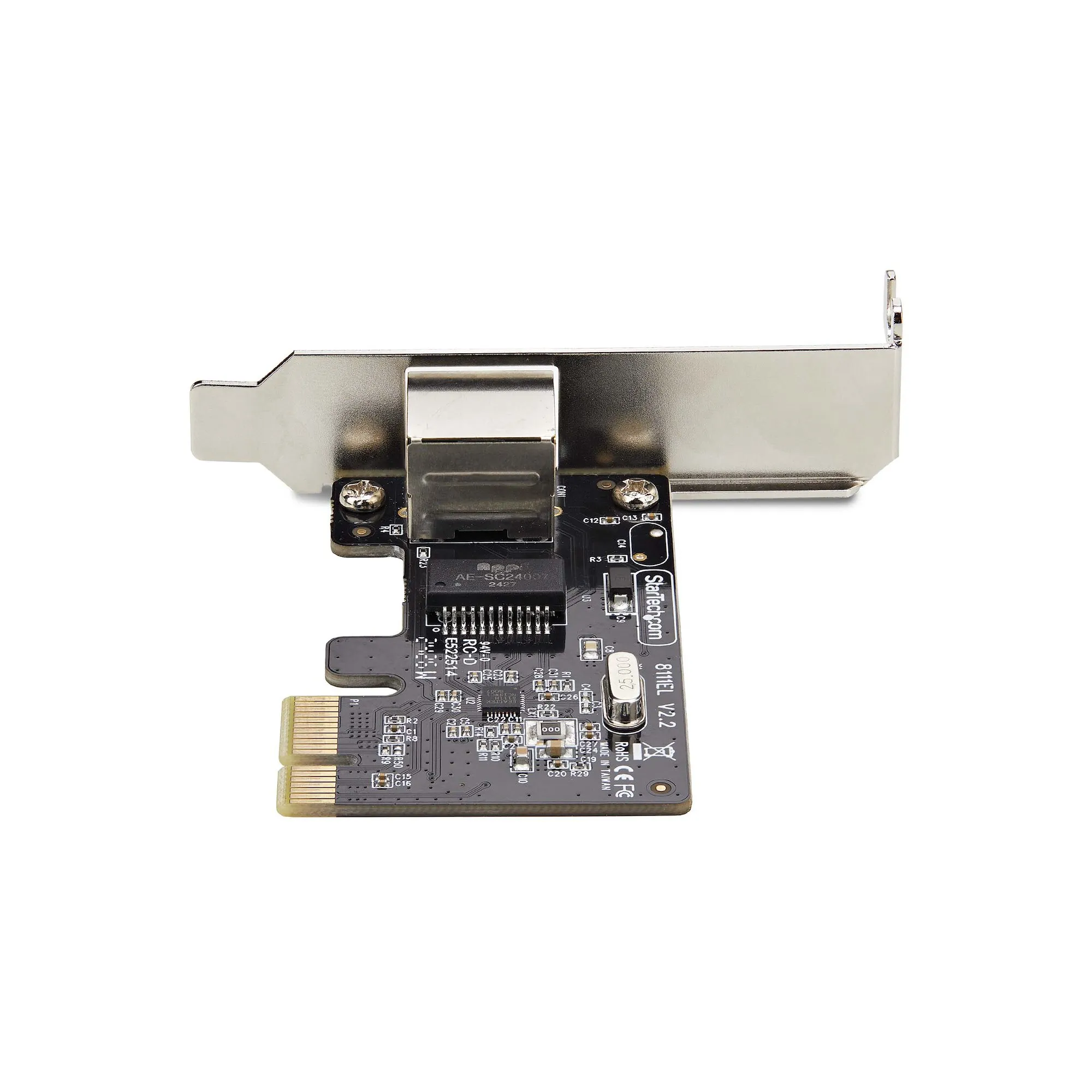 STARTECH.COM 1-Port Gigabit PCIe Network Adapter Card Low-Profile NIC PCI Express LAN Card Realtek RTL8111H TAA Compliant STARTECH.COM 1-Port Gigabit PCIe Network Adapter Card Low-Profile NIC PCI Express LAN Card Realtek RTL8111H TAA Compliant