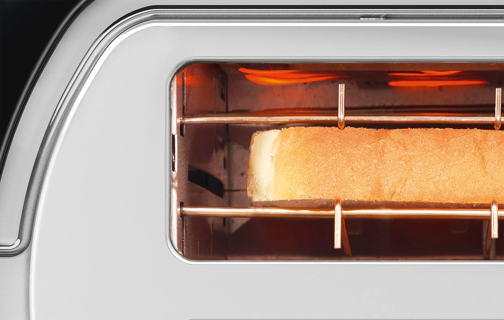 Bosch compact toaster TAT7403&nbsp;(black / stainless steel)