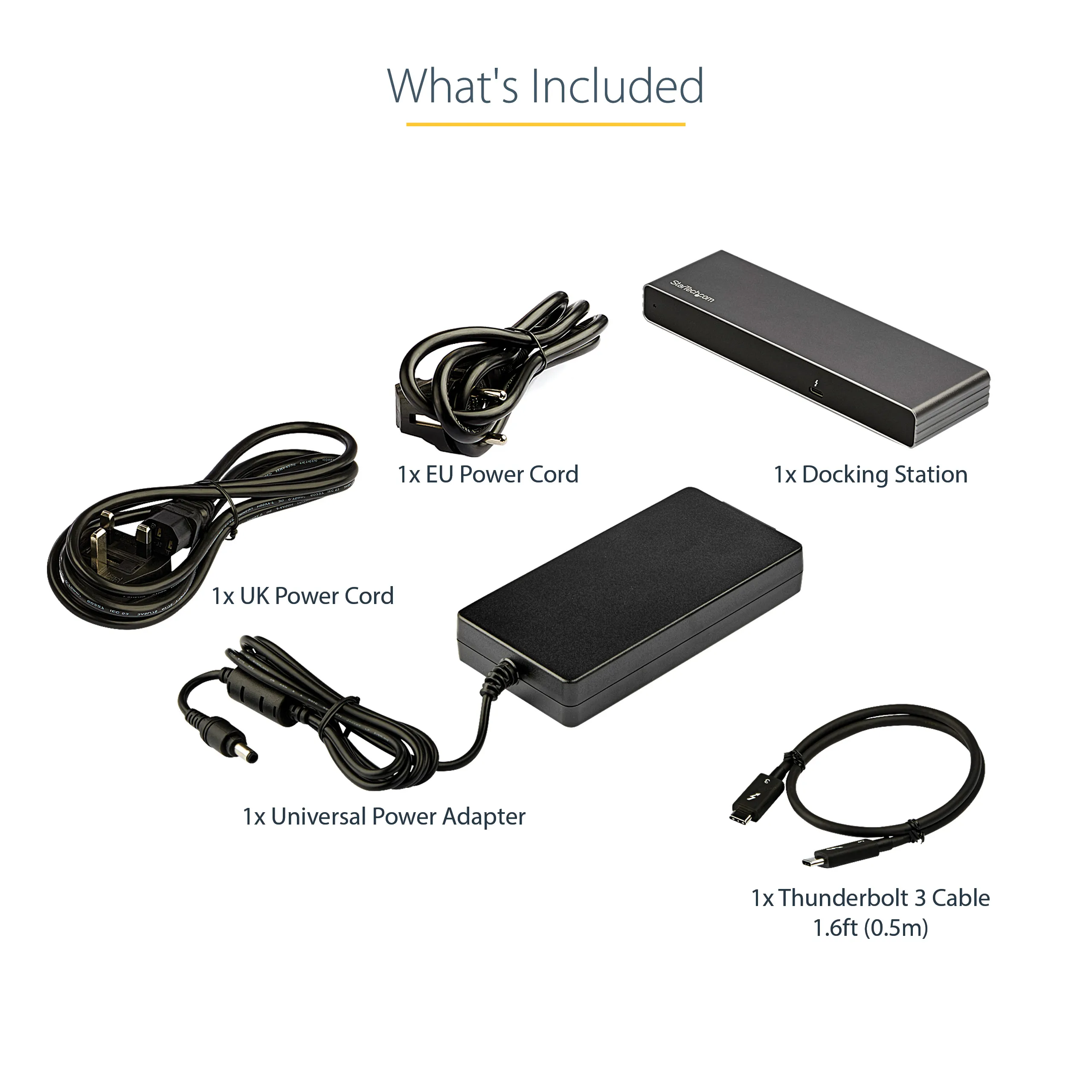 Dock - Thunderbolt 3 Dual 4K 60Hz