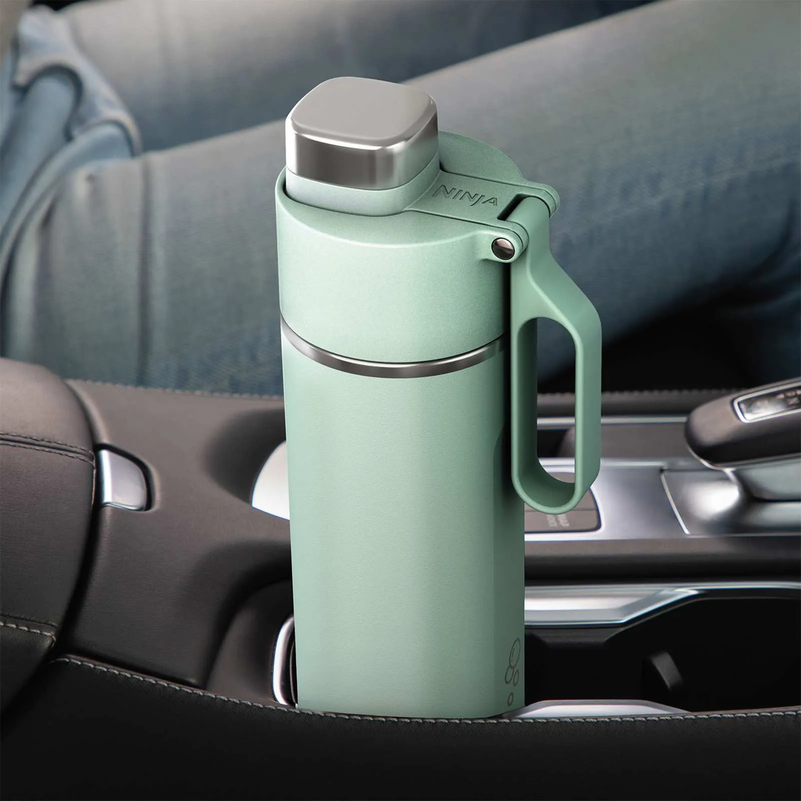 Ninja Thirsti 530ml -matkapullo, minttu