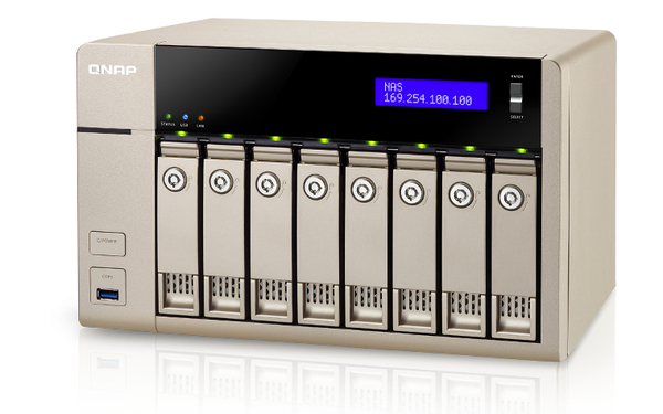 QNAP TVS-863-4G/4GB/3.5"HDD 8-Bay/Tower/SATA 6Gbps