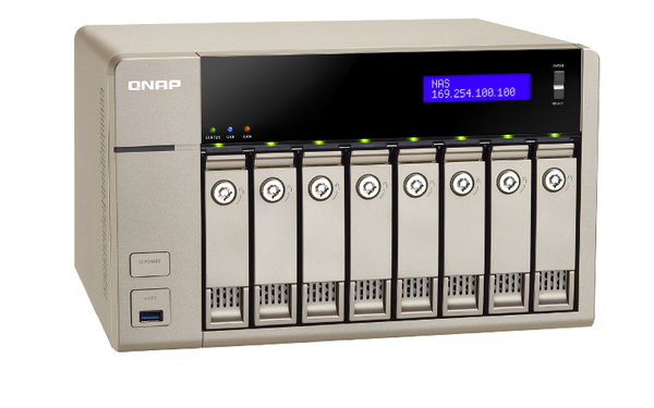 QNAP TVS-863-4G/4GB/3.5"HDD 8-Bay/Tower/SATA 6Gbps