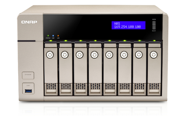 QNAP TVS-863-4G/4GB/3.5"HDD 8-Bay/Tower/SATA 6Gbps