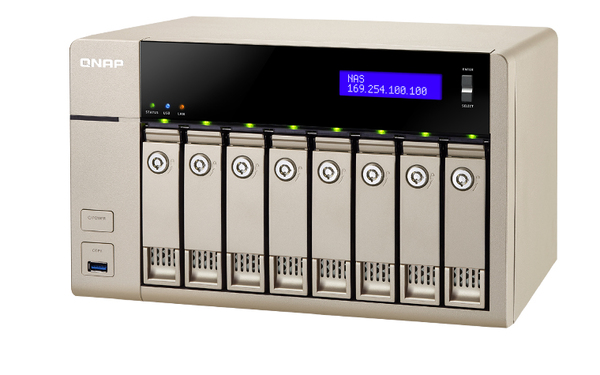QNAP TVS-863-4G/4GB/3.5"HDD 8-Bay/Tower/SATA 6Gbps