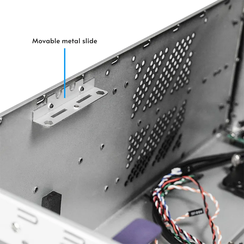 CHIEFTEC UNC-409S-AIO-OP midi-tower chassi, svart