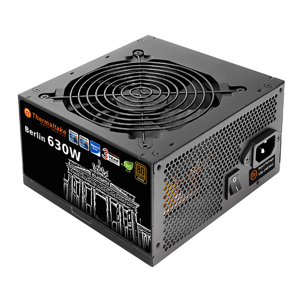 Thermaltake Berlin 630W - Power supply, 80 Plus Bronze