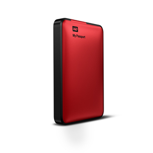 WD My Passport WDBKXH5000ARD - Kiintolevyasema - 500 Gt - ulkoinen - USB 3.0 - punainen