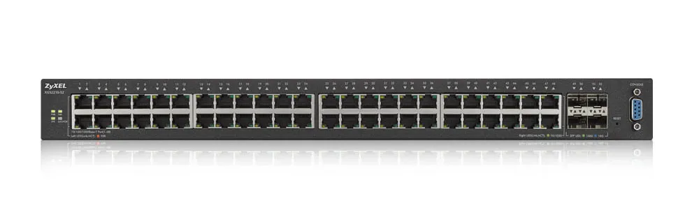 ZYXEL XGS2210-52 48 port Gigabit L2 managed switch 4x 10G